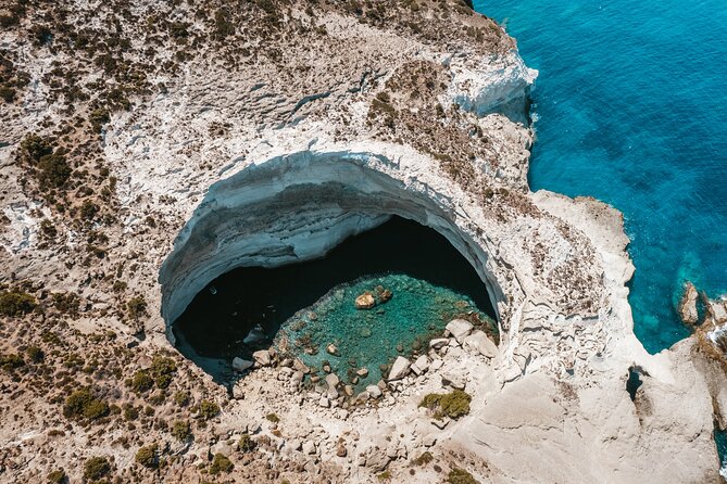 Full day sailing cruise on the West side of Milos island - Kleftiko: the main event