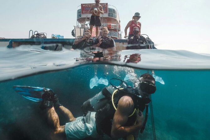 (Full day)Scuba Diving in Rhodes - Food, shade, and comfort on board