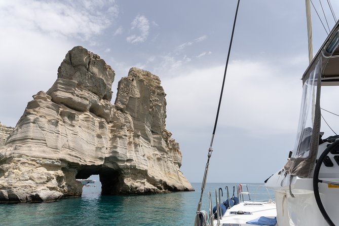 Full-Day Small-Group Cruise in Milos & Poliegos with Lunch - Kalogries Beach and the first swim
