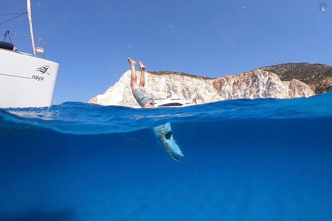 Full-Day Small-Group Cruise in Milos & Poliegos with Lunch - Theiorychia and Milos’s sulfur-mining past