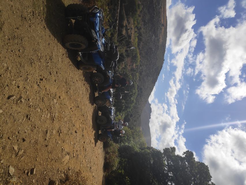 Georgioupolis Quad ATV Safari - Riding from Georgioupolis into the White Mountains