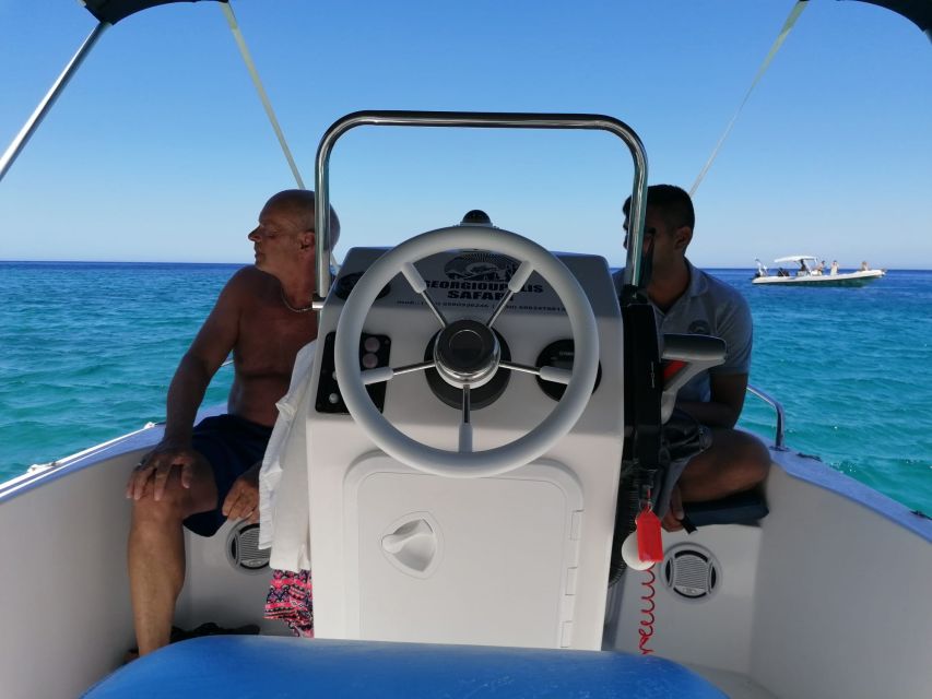 Georgioupolis: Rent a Boat Safari Sea Tour - A safety guide, not a licensed captain