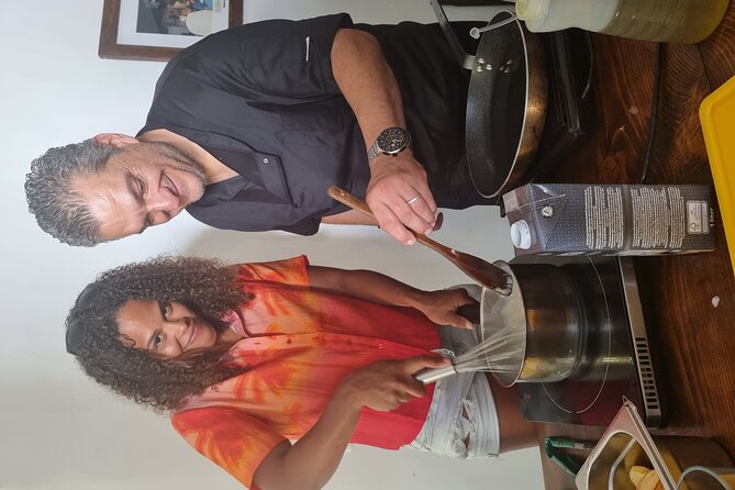 Greek Cuisine Cooking Class in Santorini with Recipes and Wine - Timing, group size, and the $145 price