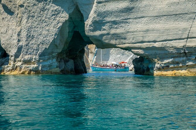 Half Day Boat Tour to Kleftiko Milos - Kleftiko: one hour among the caves