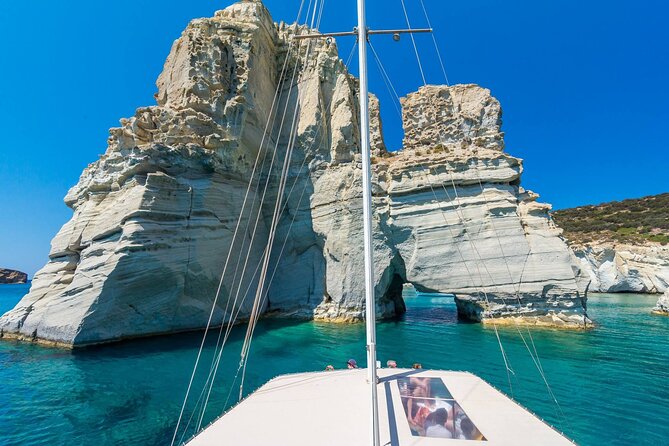 Half Day Boat Tour to Kleftiko Milos - Crowd levels, comfort, and crew service
