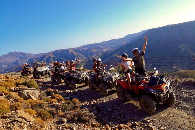 Half-Day Rethymno Quad Safari - Villages, Cretan Food, and the View Above Rethymno