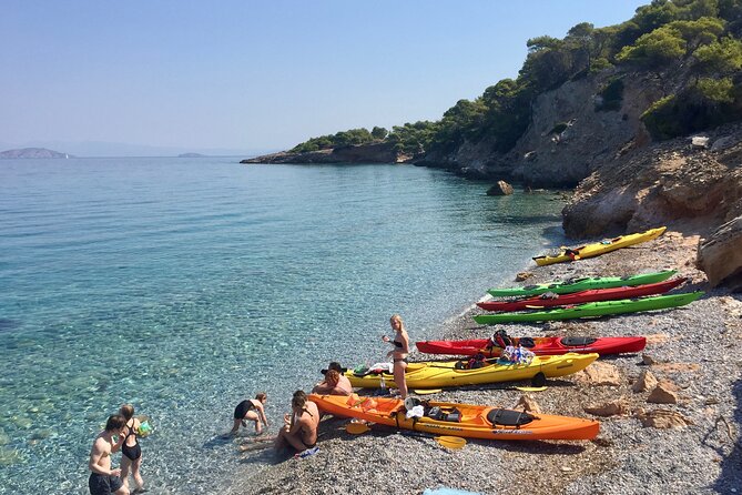 Half Day Tour - The relaxed paddle back to Megalochori