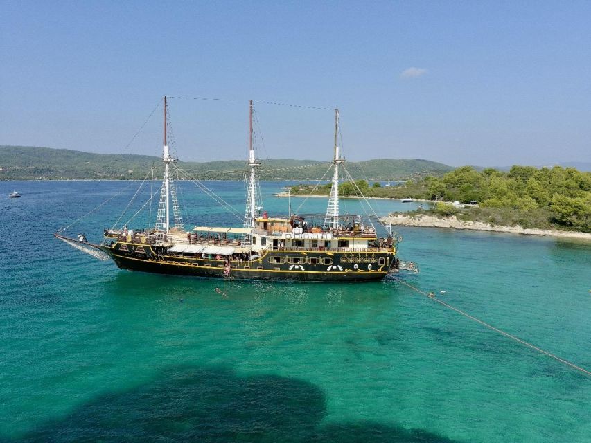 Halkidiki: Blue Lagoon Cruise on a Pirate's Boat - Boarding Menia Maria III