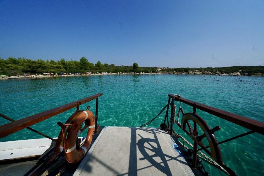 Halkidiki: Blue Lagoon Cruise on a Pirate's Boat - Getting to Ormos Panagias by 8:45 am