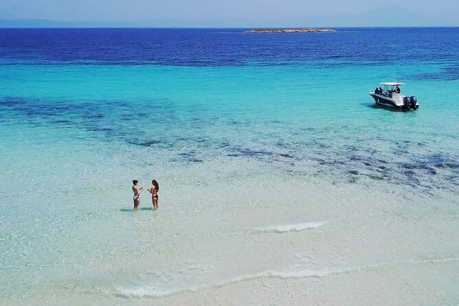 Halkidiki: Vourvourou 4hr Refreshment Cruise - Tiny Peristeri Island and its small blue bay