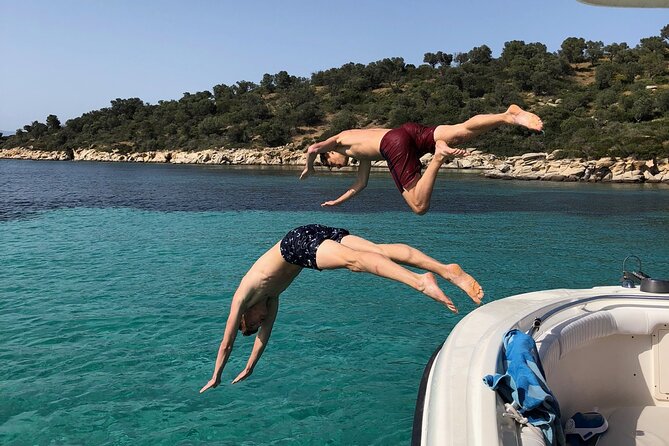 Halkidiki: Vourvourou 4hr Refreshment Cruise - Kryfto Bay, the quiet final setting
