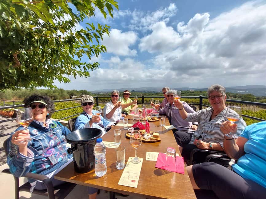 Heraklion: Cretan Wine Tasting Tour & Gourmet Lunch - The olive oil lesson adds real value