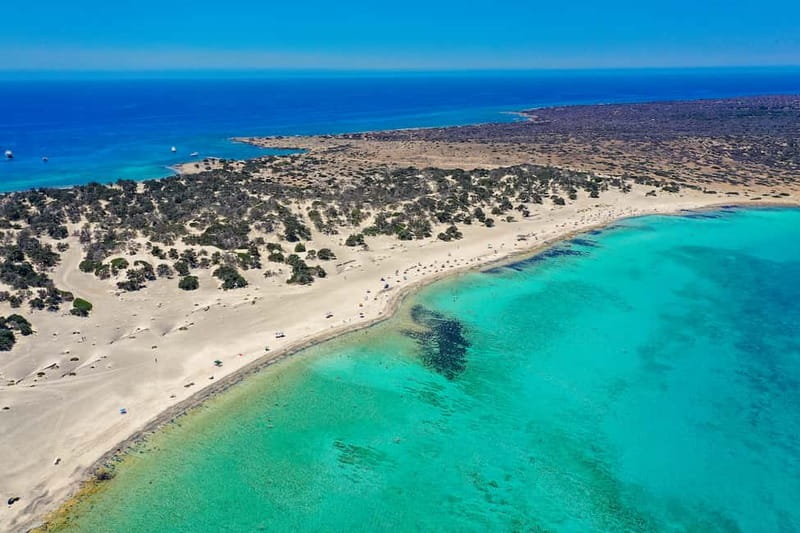 Heraklion:Cruise to Chrissi island natural park with pick up - Thirty minutes in Ierapetra
