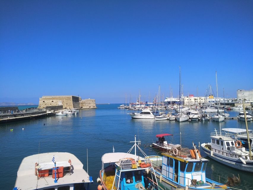 Heraklion: Ecobike Sightseeing Tour with Greek Meze - The Lions Fountain and Lion’s Square