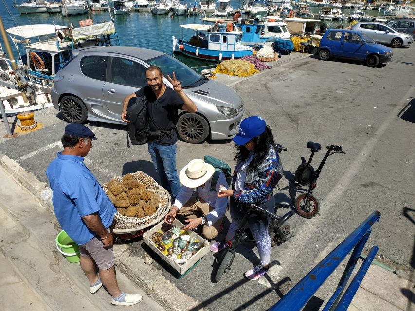 Heraklion: Ecobike Sightseeing Tour with Greek Meze - Agios Titos Church and the ride back