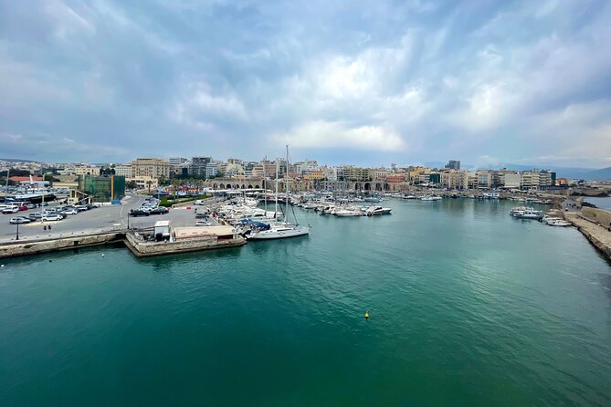 Heraklion Highlights: Knossos, Museum & Historic City Drive - Koules Fortress and the old Venetian harbor