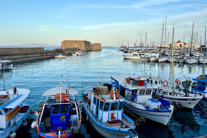 Heraklion Highlights: Knossos, Museum & Historic City Drive - The Venetian walls and Kazantzakis’s hillside tomb