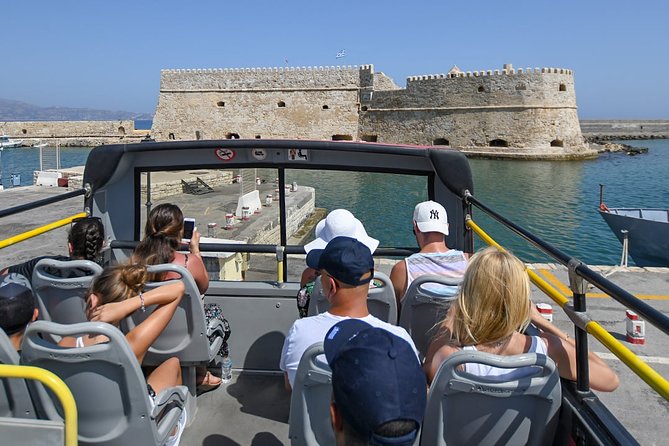 Heraklion Hop-On Hop-Off Bus Tour - Audio commentary and the sightseeing experience