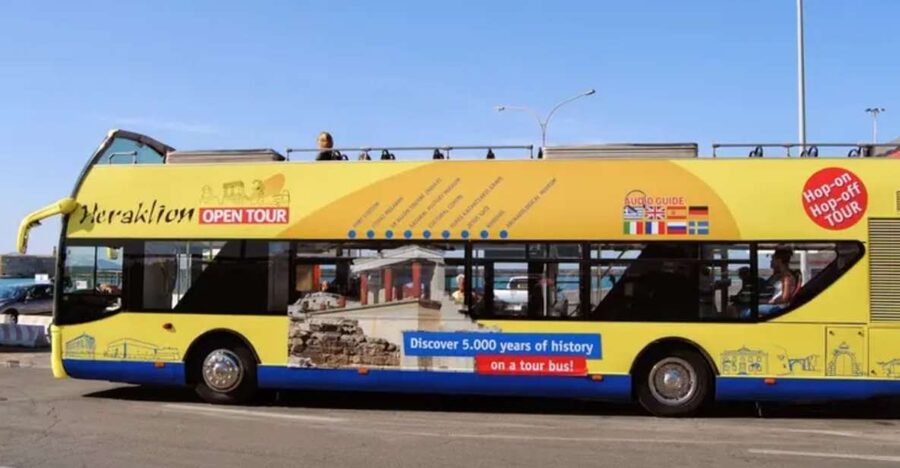 Heraklion: Hop-on Hop-off Open Top Bus Sightseeing Tour - A practical first ride around Heraklion