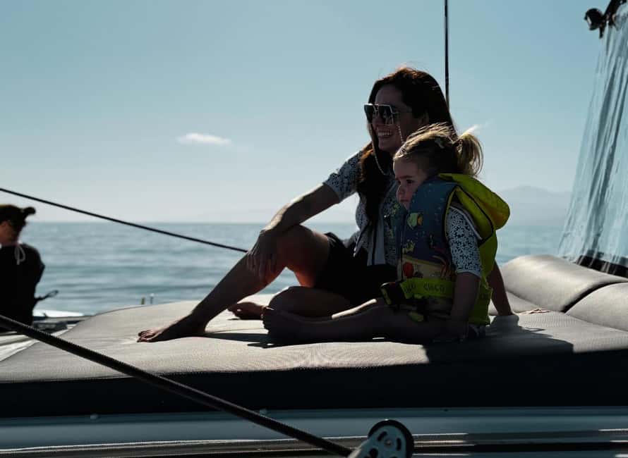 Heraklion Luxury Catamaran Dia Isla -Gourmet Lunch Top Rated - Who will get the most from this cruise