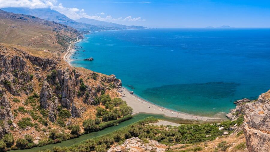 Heraklion: Preveli By Boat, Damnoni & Kourtaliotiko Springs - Damnoni Beach: your main break before the boat