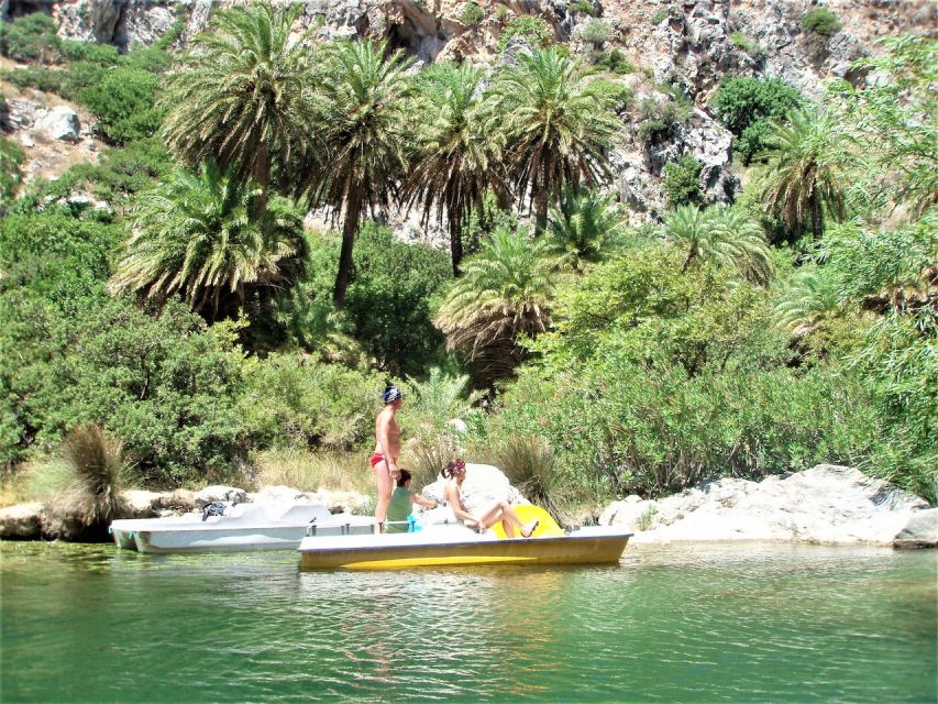 Heraklion: Preveli By Boat, Damnoni & Kourtaliotiko Springs - Price, value, and what is extra
