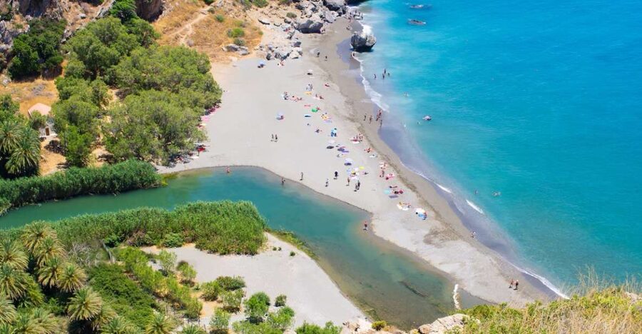 Heraklion: Preveli By Boat, Damnoni & Kourtaliotiko Springs - The long ride south from Heraklion