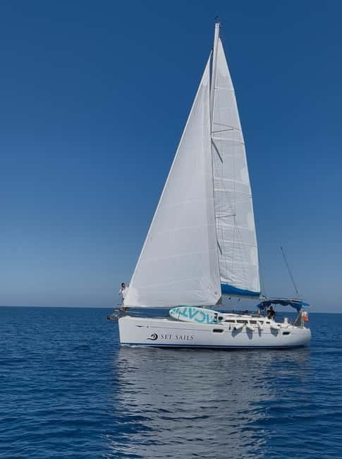 Heraklion: Sailing Trip to Dia Island with Lunch & Swimming - Saint George Bay and Dia’s spare beauty