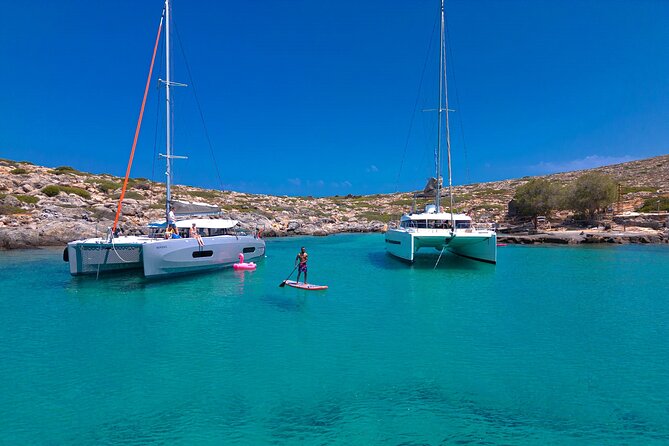 Heraklion: Sunset Luxury Cruise with Sushi and Open Bar - The return trip is timed for the sunset