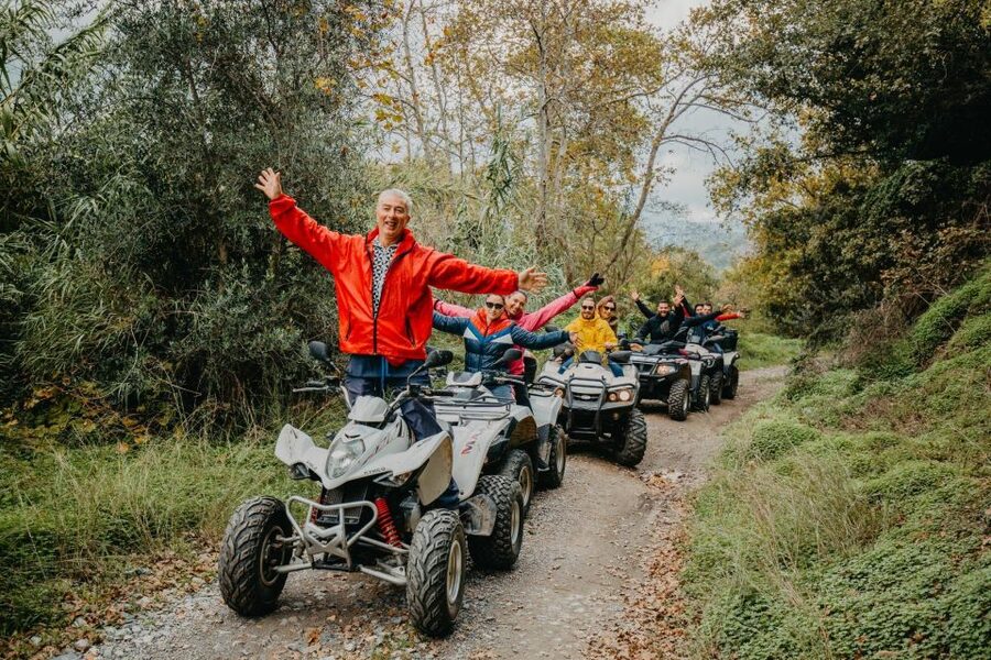 Hersonissos: ATV Quad Bike Safari in the Mountains of Crete - Churches, sheep, and a pause in Karouzanos