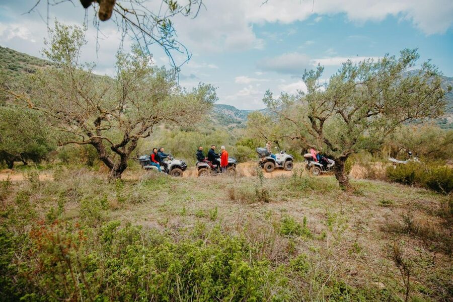 Hersonissos: ATV Quad Bike Safari in the Mountains of Crete - The tavern meal and what the price covers