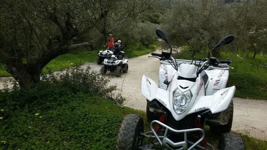 Hersonissos: ATV Quad Bike Safari in the Mountains of Crete - What riding a two-person quad is really like