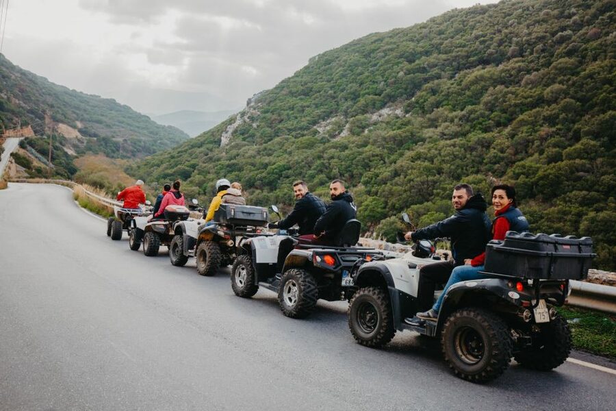 Hersonissos: ATV Quad Bike Safari in the Mountains of Crete - How the small group changes the experience