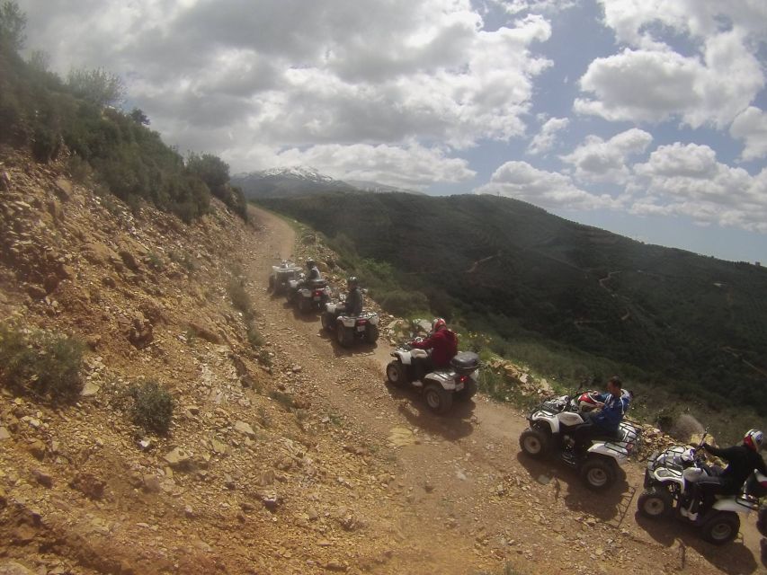 Hersonissos: ATV Quad Bike Safari in the Mountains of Crete - Olive groves, herbs, and the route to Potamies