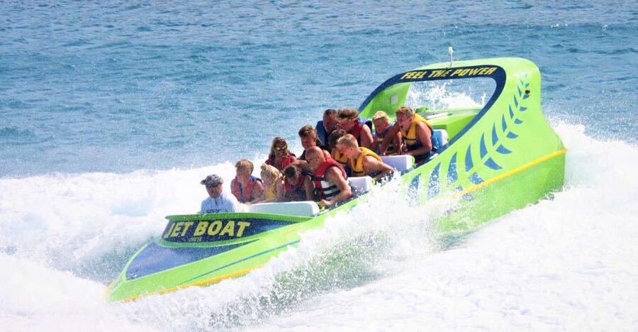 Hersonissos: Jet Boat Tour with Snorkeling - Key points at a glance
