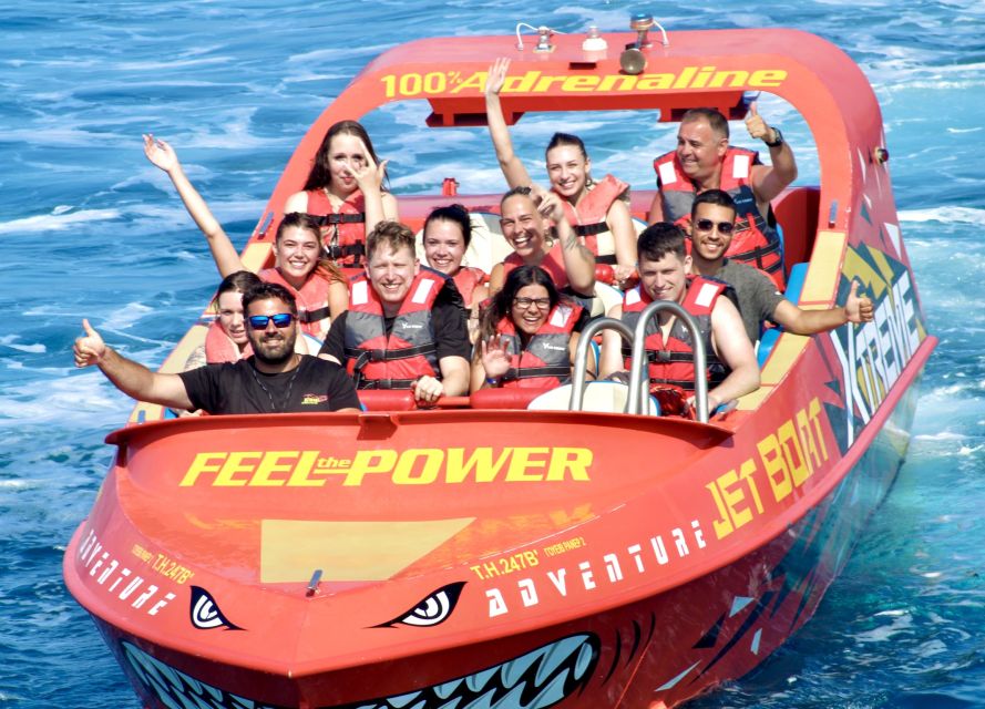 Hersonissos: Jet Boat Tour with Snorkeling - The hour is carefully divided, but still feels short