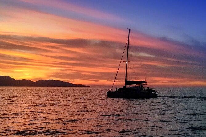 Hersonissos: Luxury Sunset Catamaran Cruise Sushi & Open Bar - Key points to know before you sail