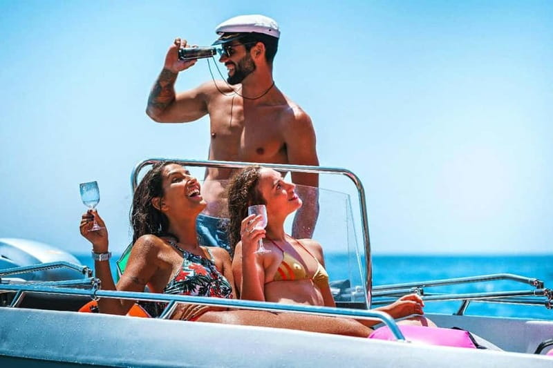Hersonissos: Rent a Boat - No License Needed - What the two-hour route feels like