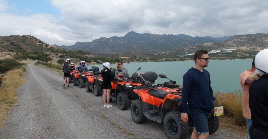 Ierapetra: Quad ATV 4x4 Exceptional Day in South Crete 2025 - Olive groves, stalactites, and the first mountain tracks