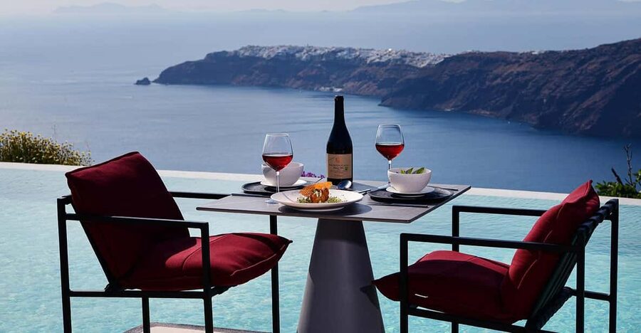 Imerovigli: Premium Wine Tasting with Caldera and Sea Views - What the service adds