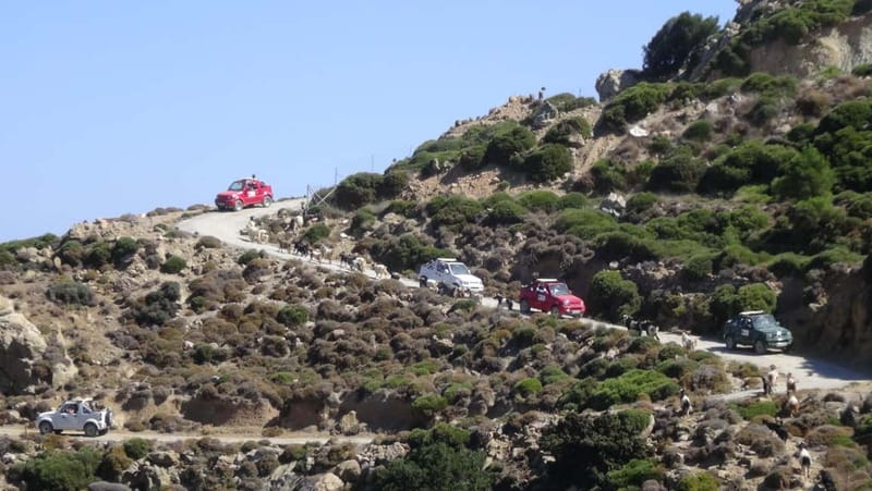 Jeep Driving Tour to Thripti Mountains and typical villages - Through Sfaka, Tourloti, and Lastros