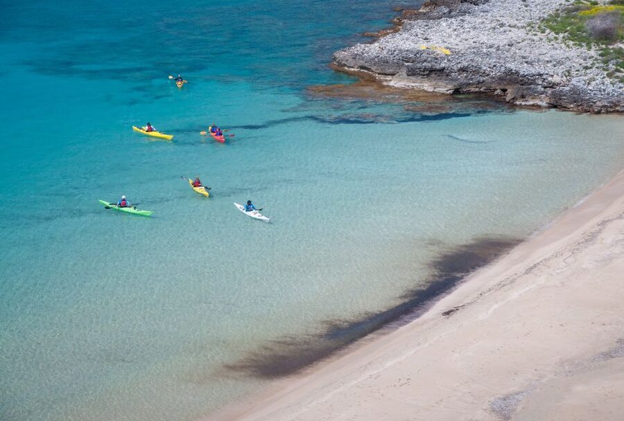 Kardamyli: Sea Kayaking With Lunch - A possible extension to Kalogria Beach