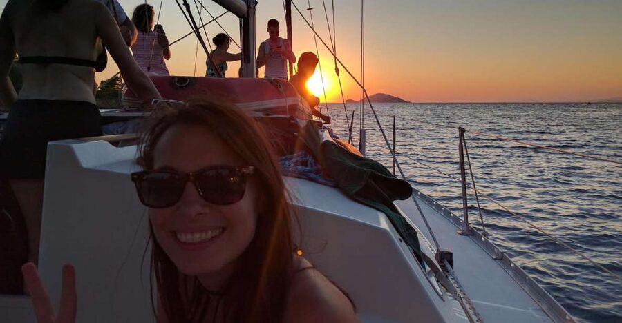 Kassandra: Sunset Sailing Boat Tour of Secluded Coves - Practical details that affect your day