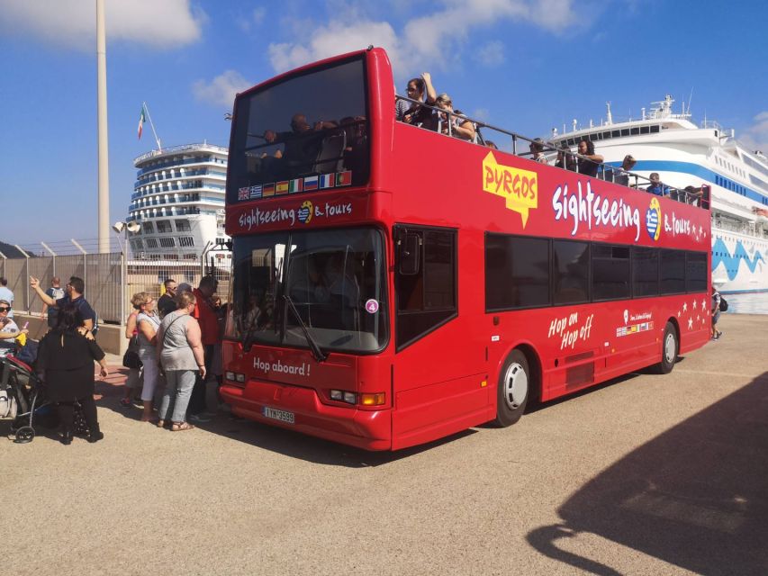 Katakolo: Pyrgos and Katakolo Hop-on Hop-off Bus Tour - Pyrgos town center and the Eparcheion