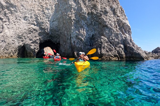 Kayaking Tour to the secrets of Milos - Sea caves and snorkeling around Tsigrado