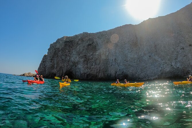 Kayaking Tour to the secrets of Milos - Starting at Firiplaka with a proper safety briefing
