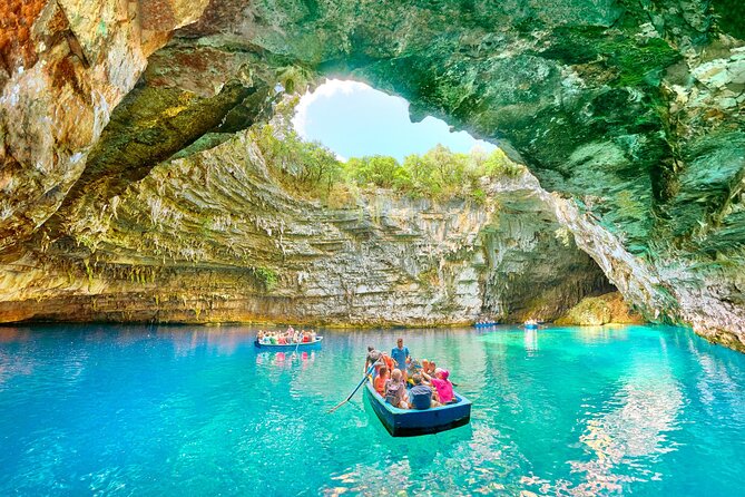 Kefalonia Island Bus Tour- Wine Tasting, Melissani & Fiscardo - St. Gerasimos Monastery in the Omala Valley