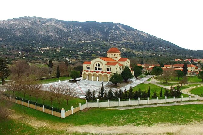Kefalonia Island Bus Tour- Wine Tasting, Melissani & Fiscardo - Melissani Cave and the famous blue water