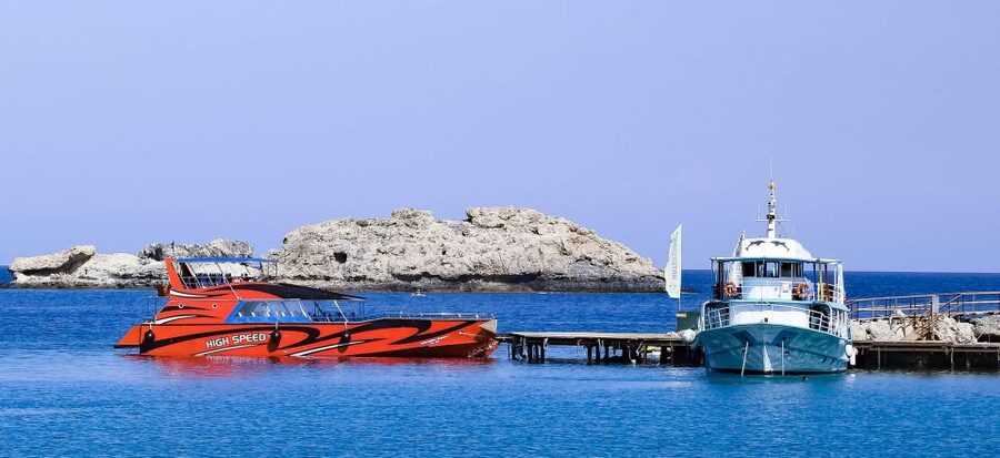Kiotari, Lardos, Lindos: High Speed Boat Trip to Rhodes Town - Final verdict: book it for the coastal route and free time