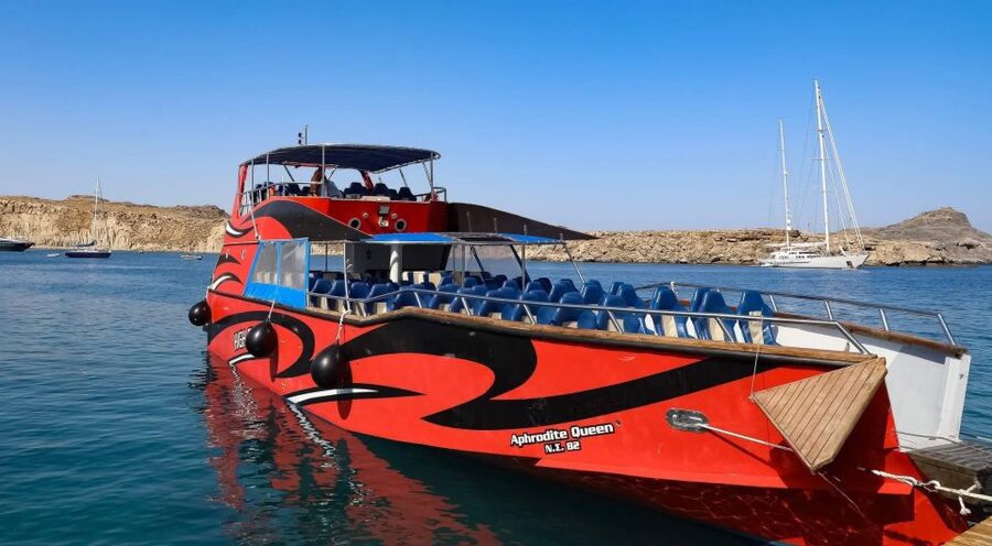 Kiotari, Lardos, Lindos: High Speed Boat Trip to Rhodes Town - The 1.5-hour ride north along the east coast
